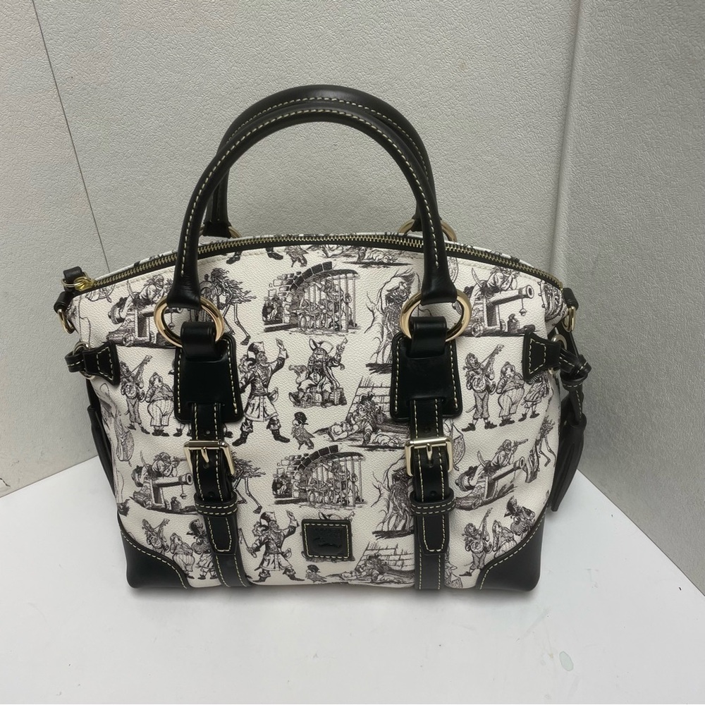 Disney Dooney & Bourke Disney Pirates Of The Caribbean Satchel Handbag Purse